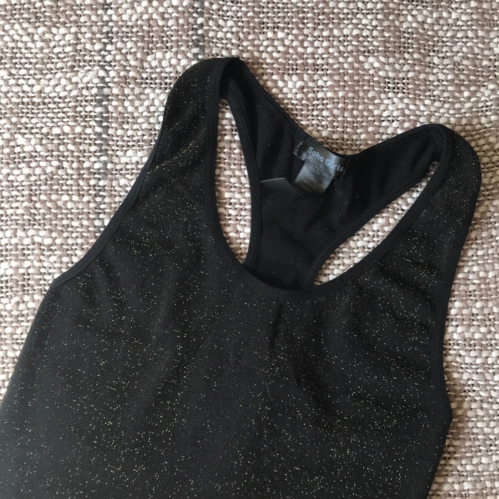 Sparkly body suit